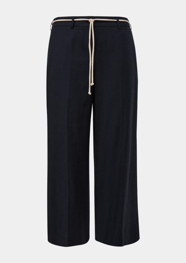 s.Oliver Regular: Twill-Hose aus Viskosemix