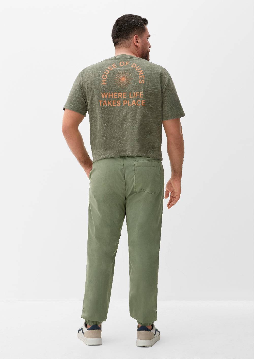 S.Oliver Regular: Twill-Hose Mit Elastikbund