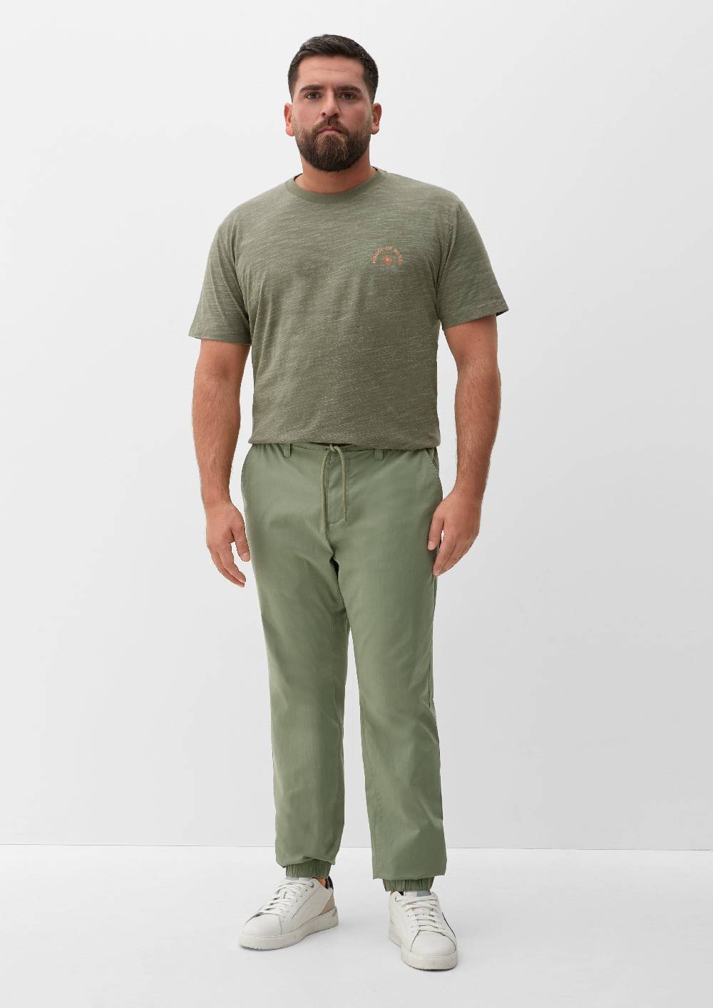 S.Oliver Regular: Twill-Hose Mit Elastikbund