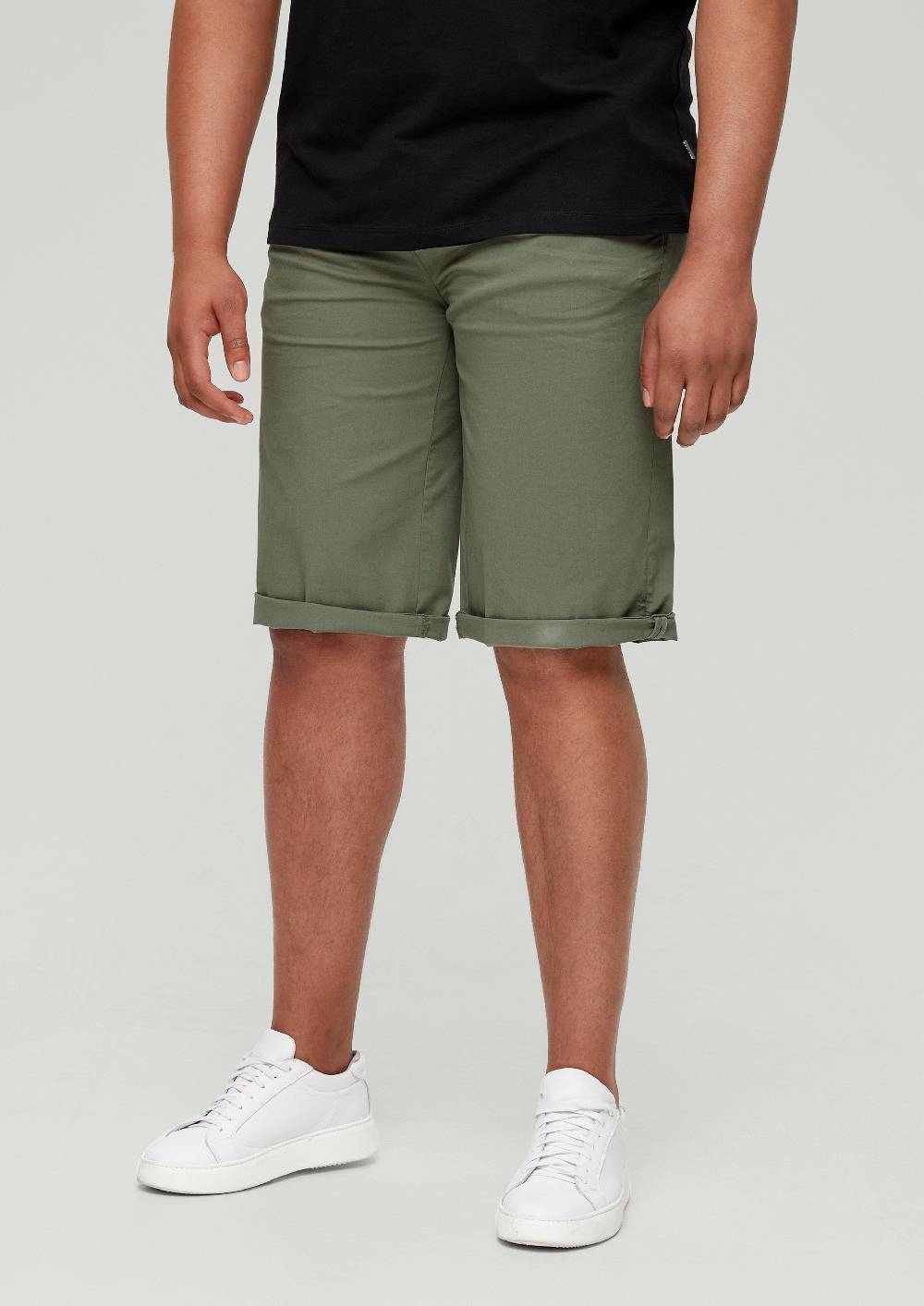 S.Oliver Relaxed: Bermuda Aus Baumwollstretch