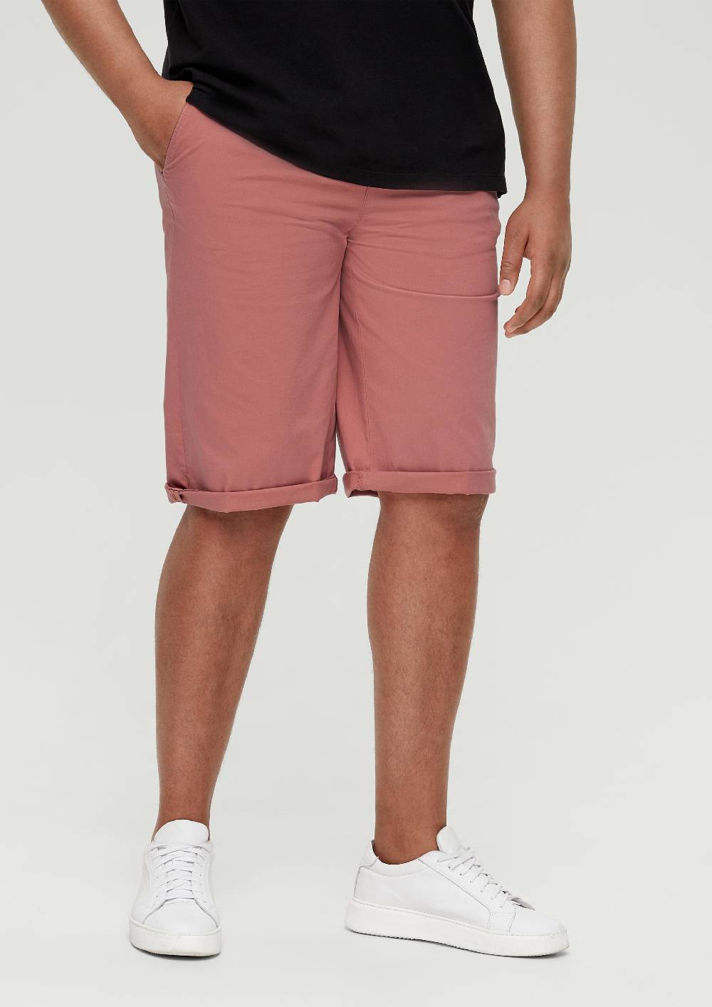 S.Oliver Relaxed: Bermuda Aus Baumwollstretch