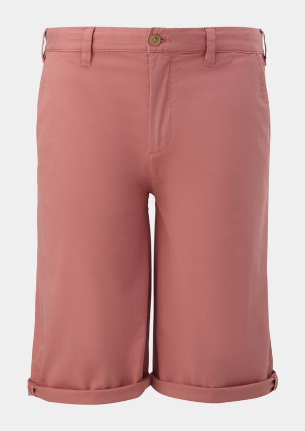 s.Oliver Relaxed: Bermuda aus Baumwollstretch