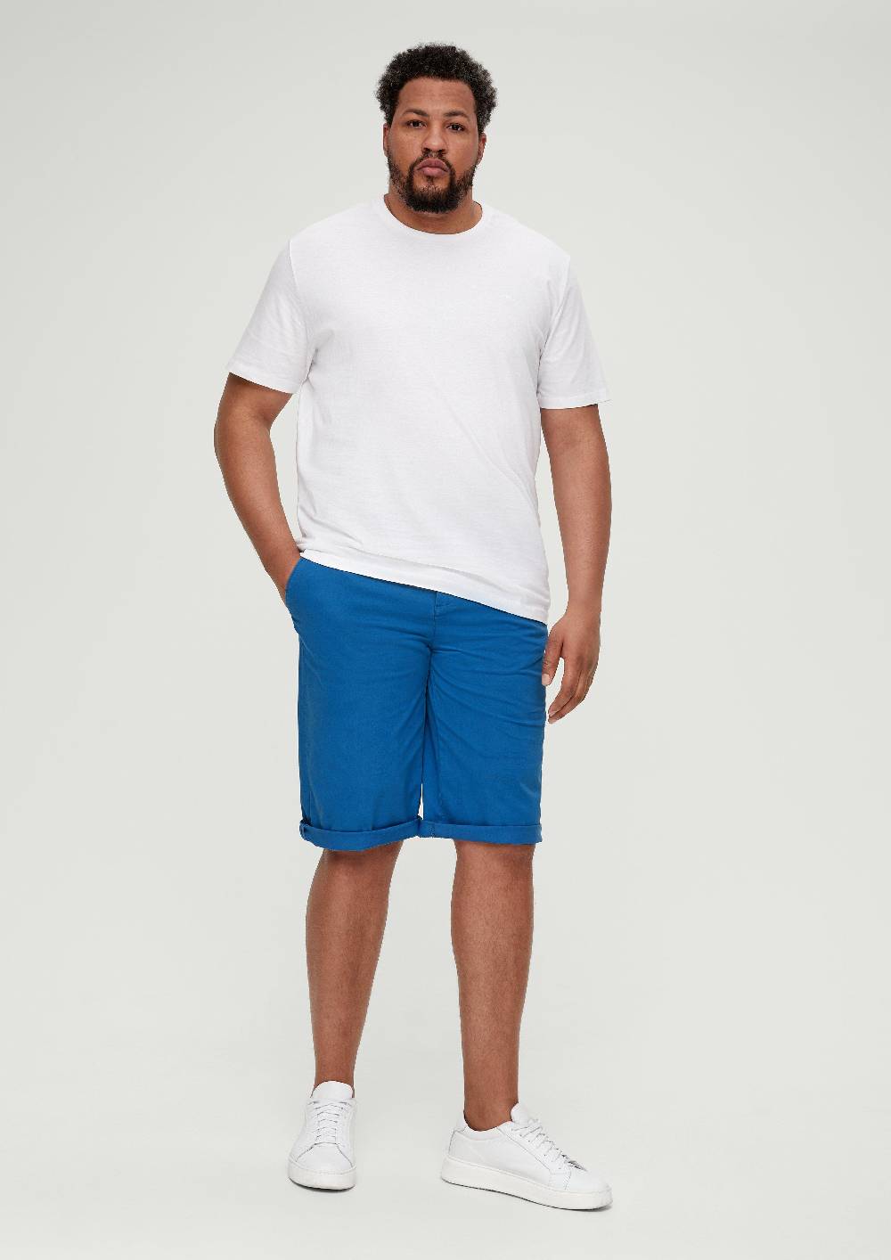 S.Oliver Relaxed: Bermuda Aus Baumwollstretch