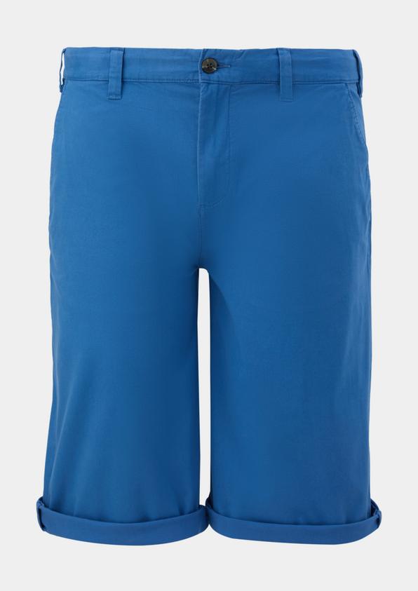 s.Oliver Relaxed: Bermuda aus Baumwollstretch
