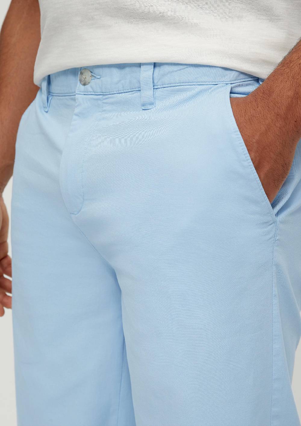 S.Oliver Relaxed: Bermuda Aus Baumwollstretch