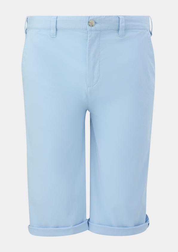 s.Oliver Relaxed: Bermuda aus Baumwollstretch