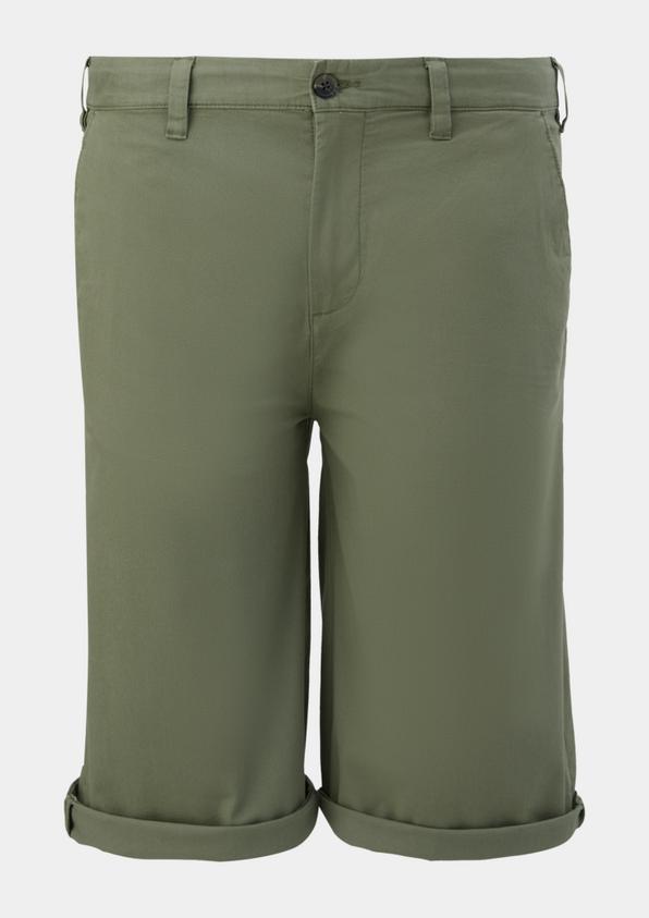 s.Oliver Relaxed: Bermuda aus Baumwollstretch