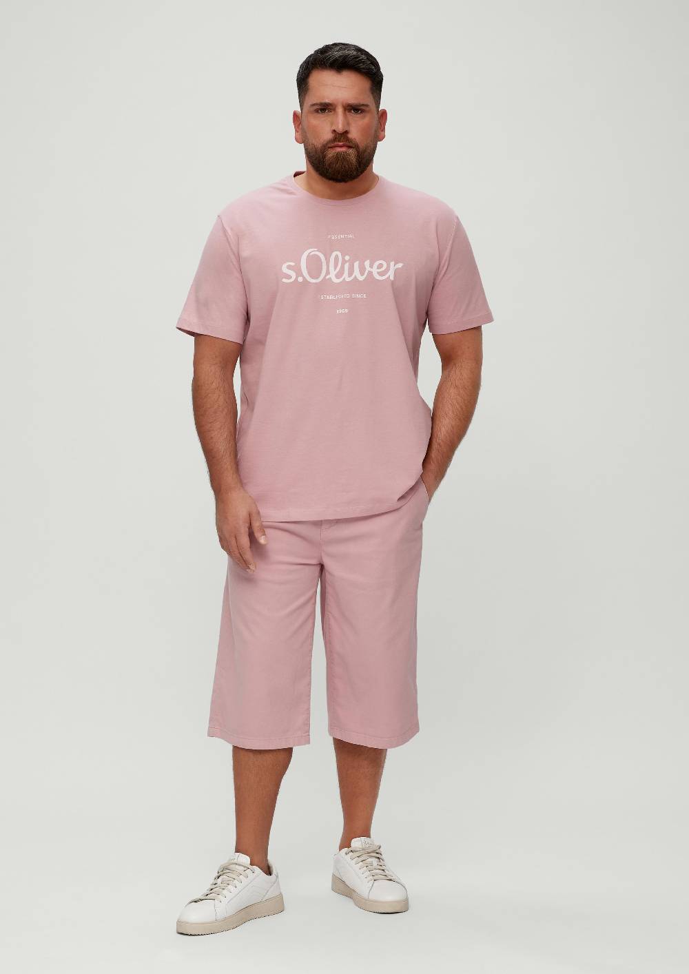 S.Oliver Relaxed: Bermuda Mit Tunnelzug