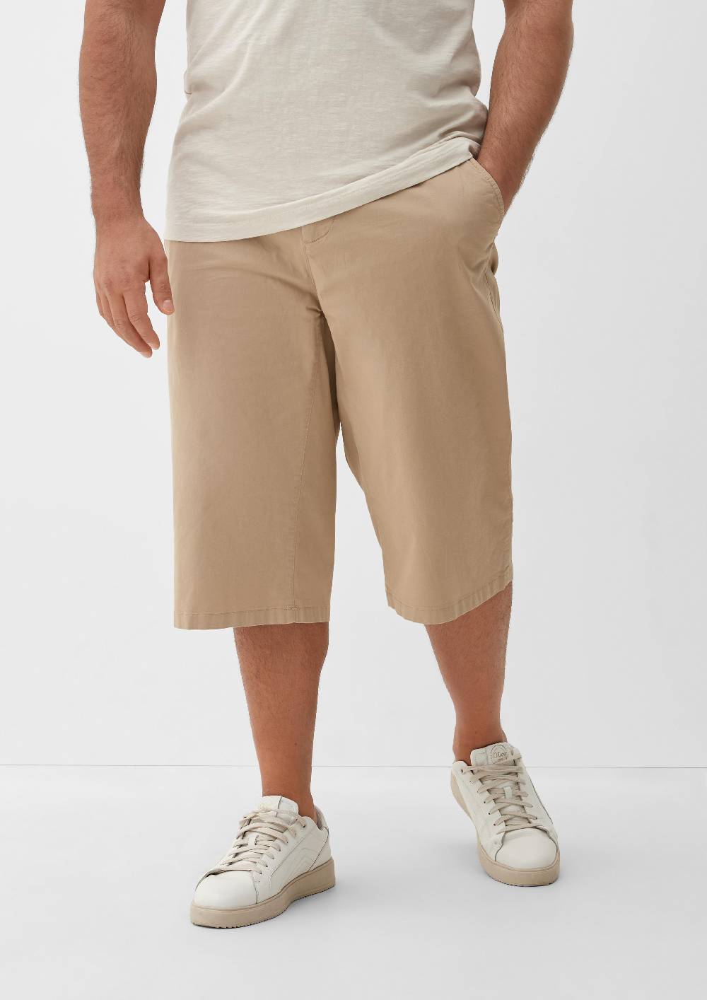 S.Oliver Relaxed: Bermudas Aus Baumwollstretch