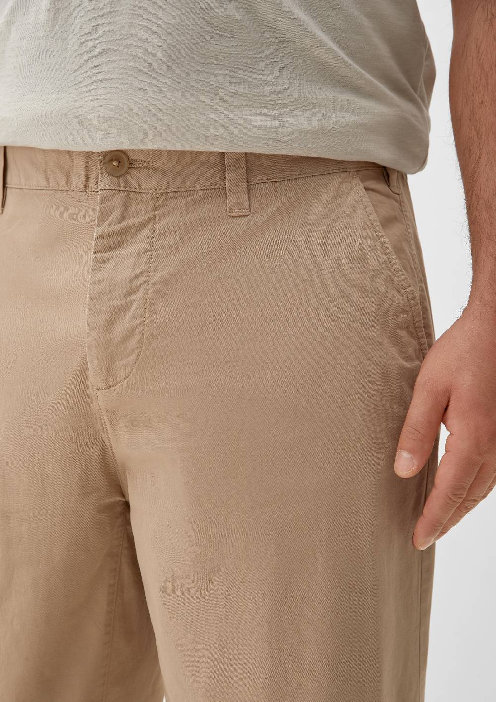 S.Oliver Relaxed: Bermudas Aus Baumwollstretch