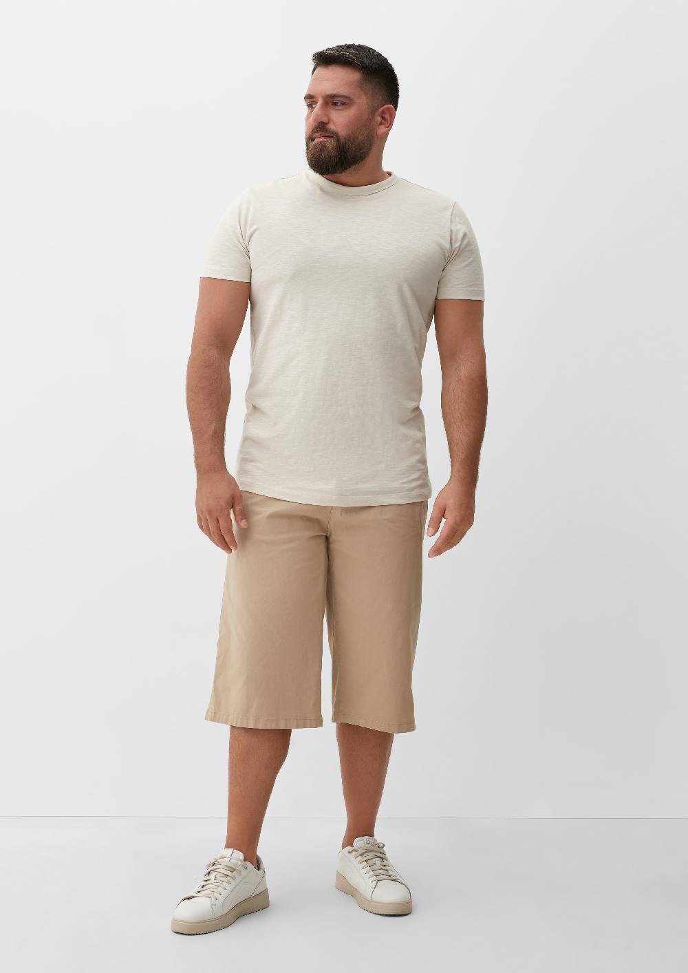 S.Oliver Relaxed: Bermudas Aus Baumwollstretch