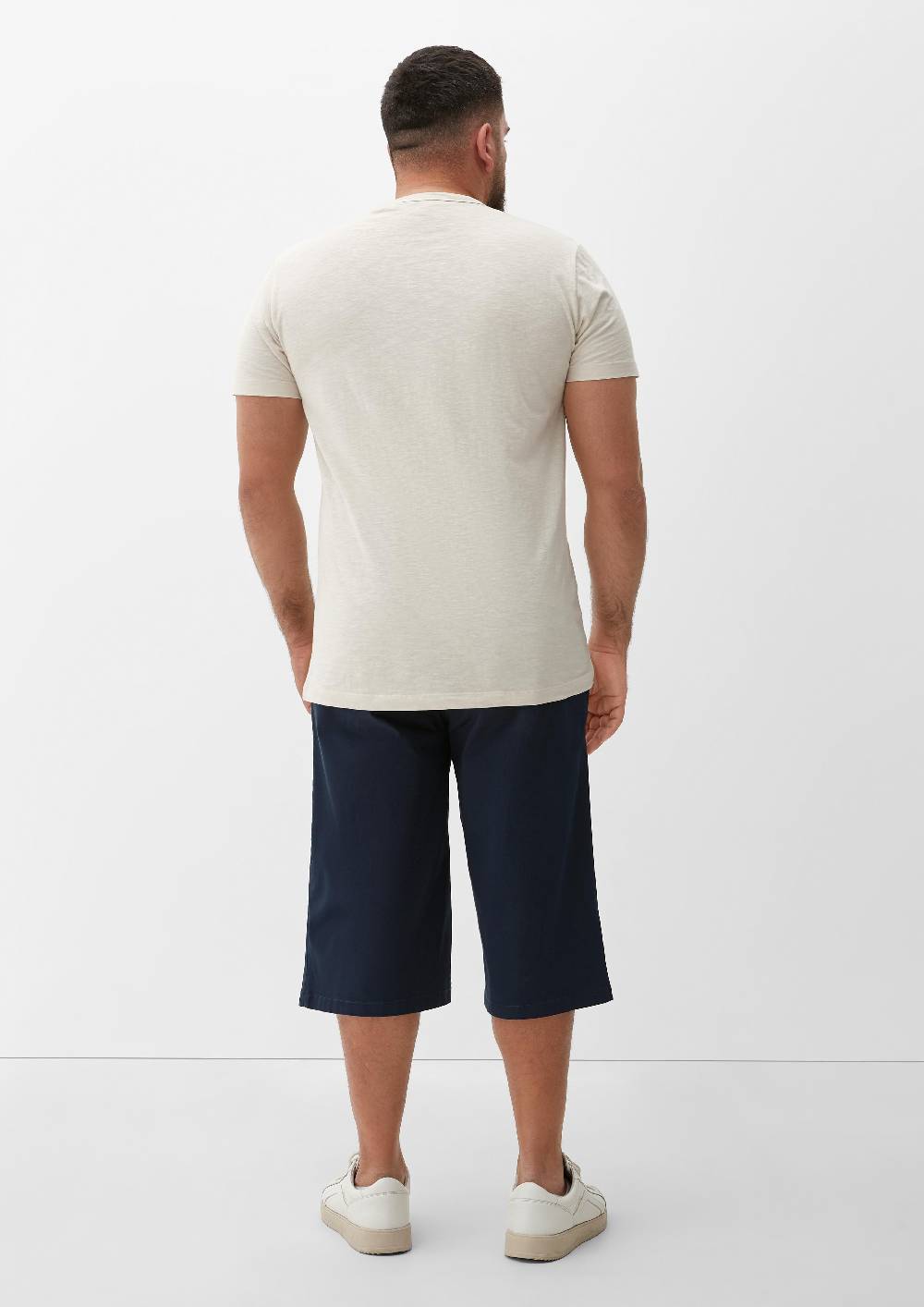 S.Oliver Relaxed: Bermudas Aus Baumwollstretch