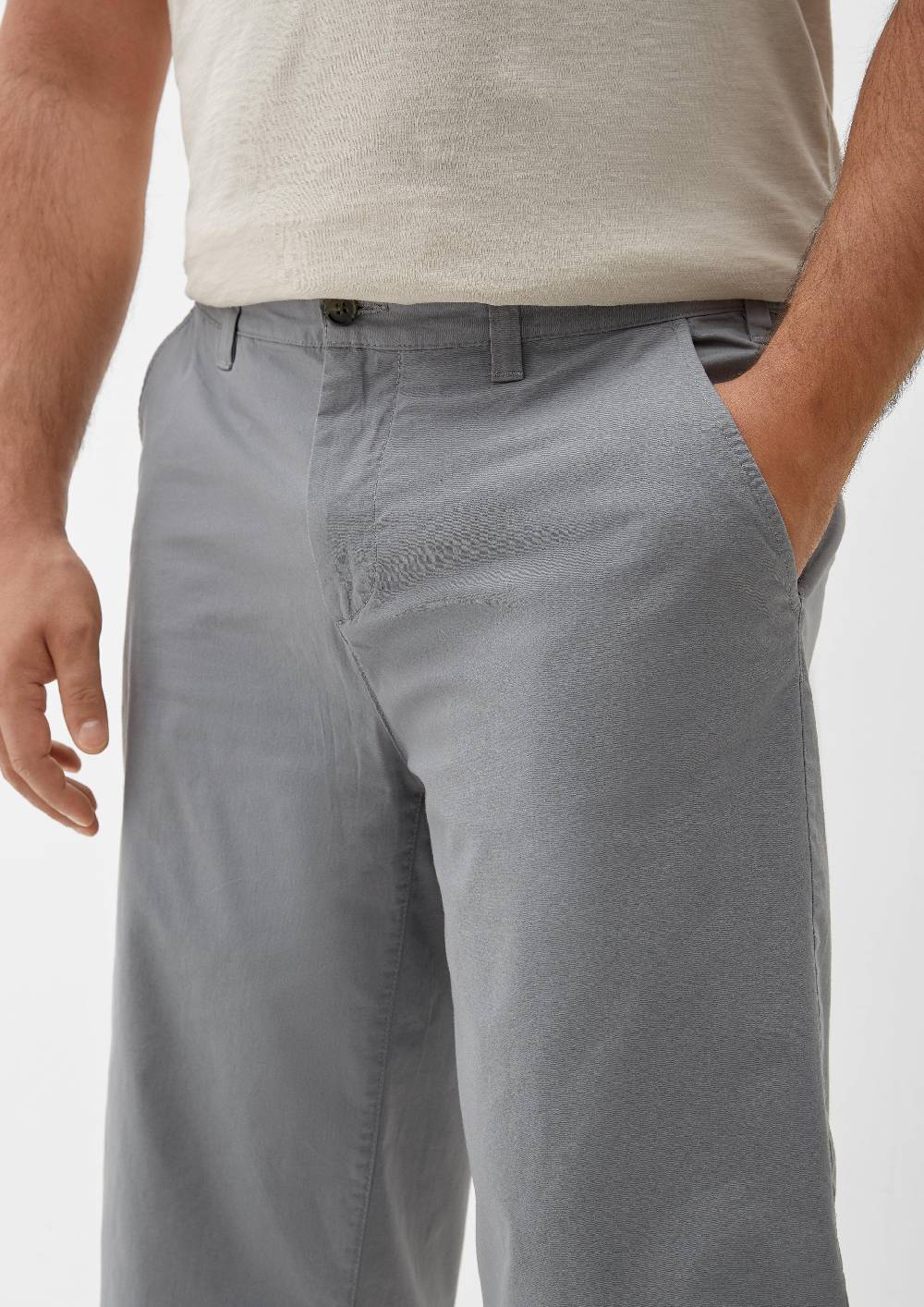 S.Oliver Relaxed: Bermudas Aus Baumwollstretch