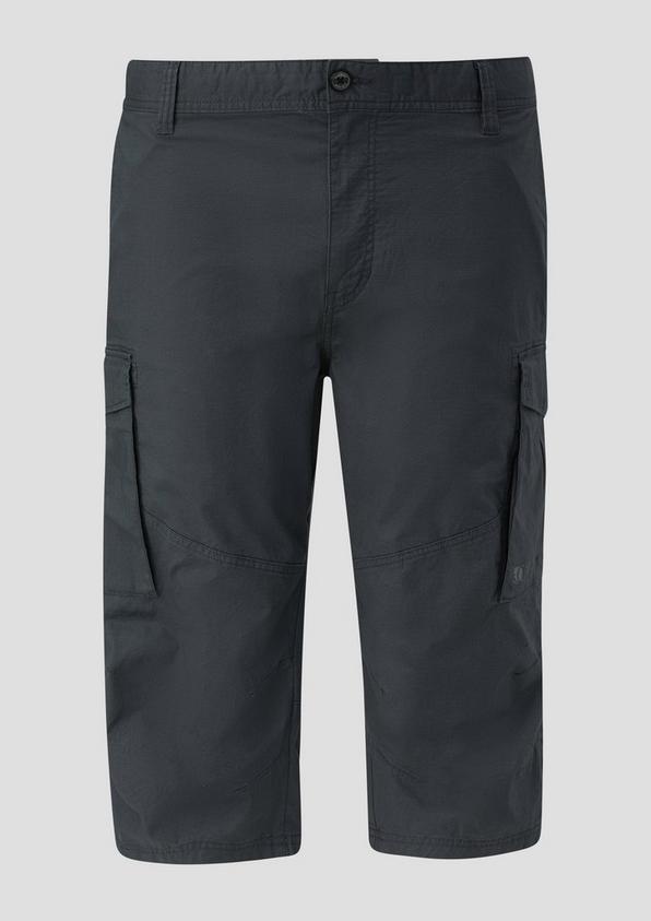 s.Oliver Relaxed: Cargo-Bermuda aus Baumwollstretch
