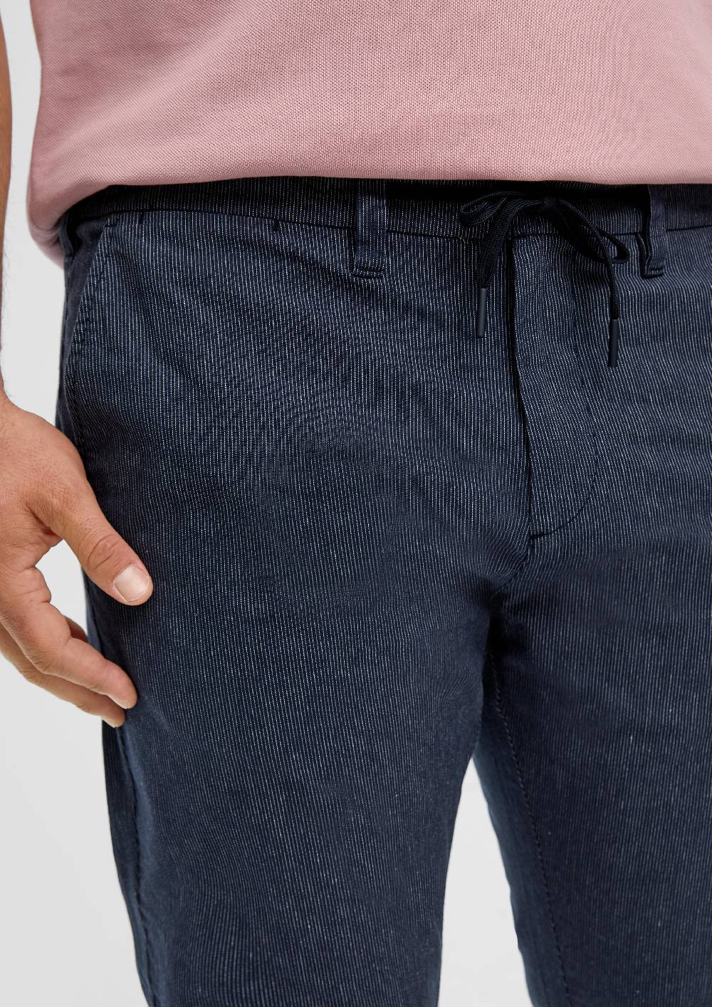 S.Oliver Relaxed: Chino Mit Tunnelzug