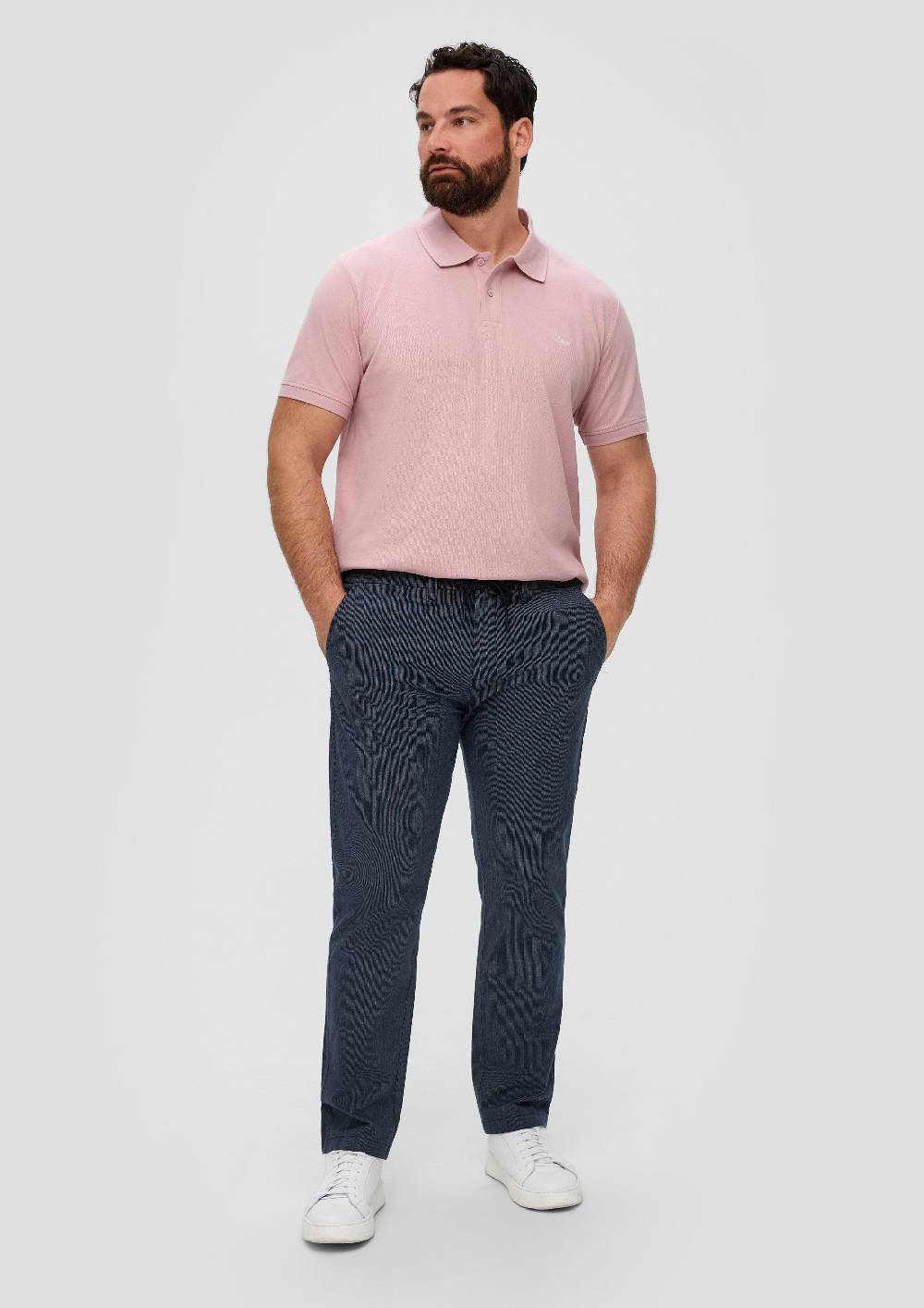 S.Oliver Relaxed: Chino Mit Tunnelzug