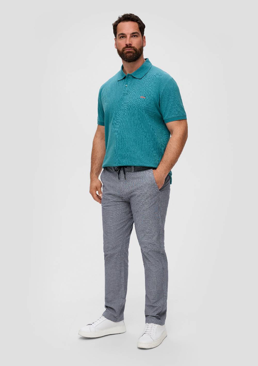 S.Oliver Relaxed: Chino Mit Tunnelzug