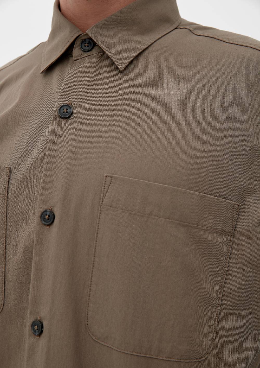 S.Oliver Relaxed: Hemd Aus Twill