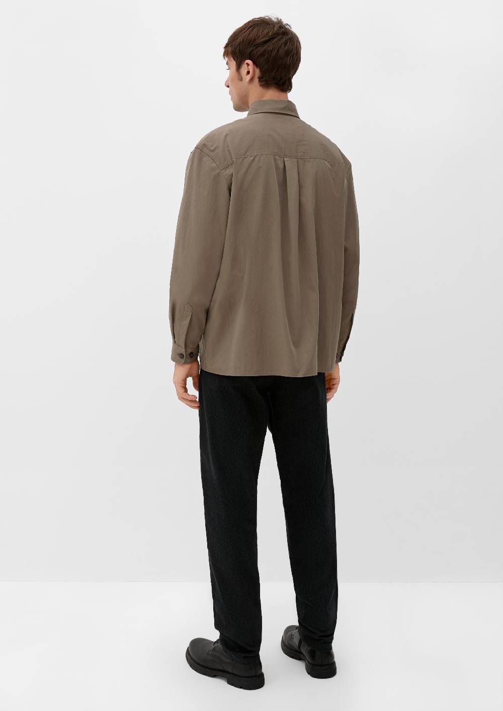 S.Oliver Relaxed: Hemd Aus Twill