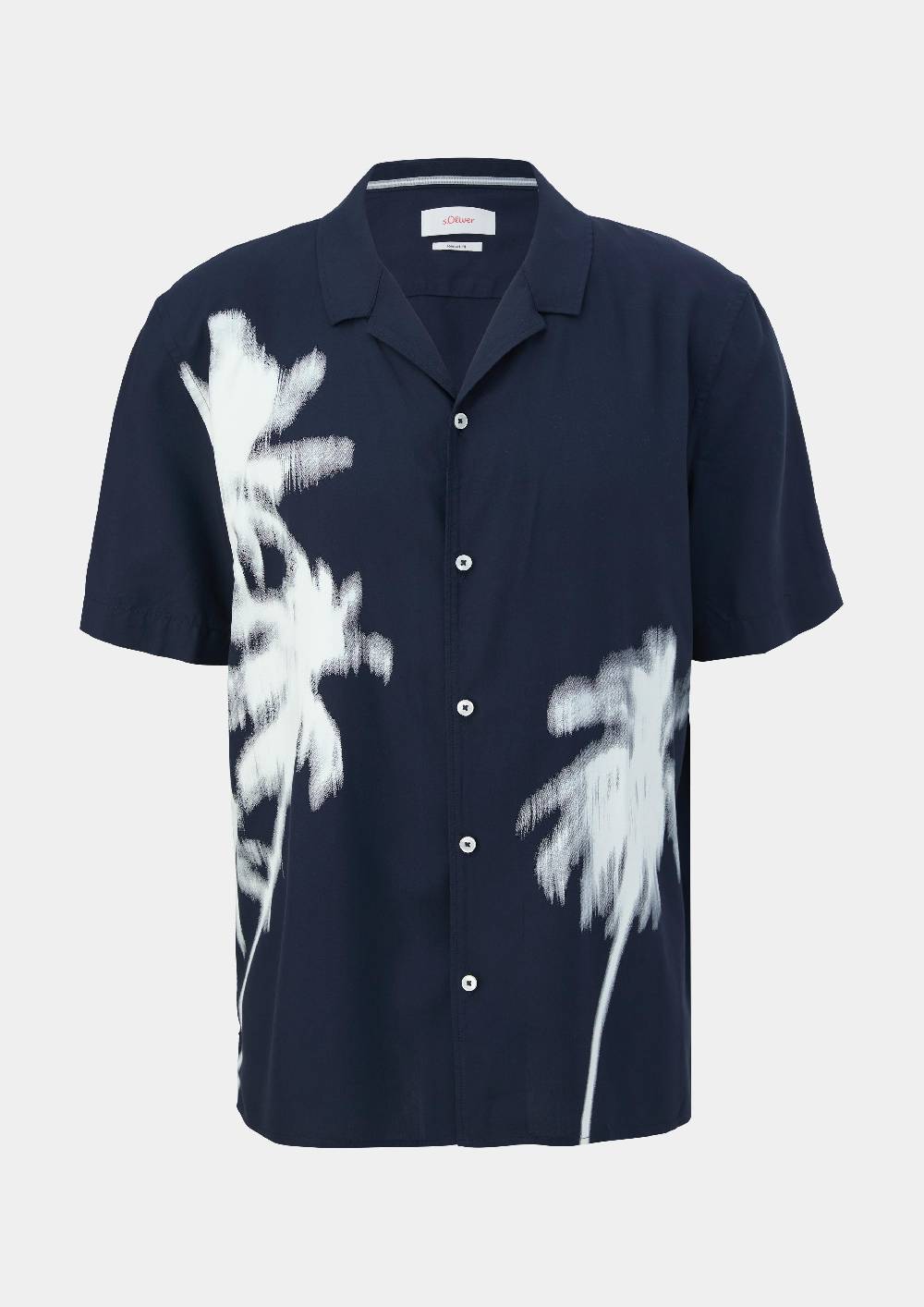 S.Oliver Relaxed: Hemd Aus Viskose