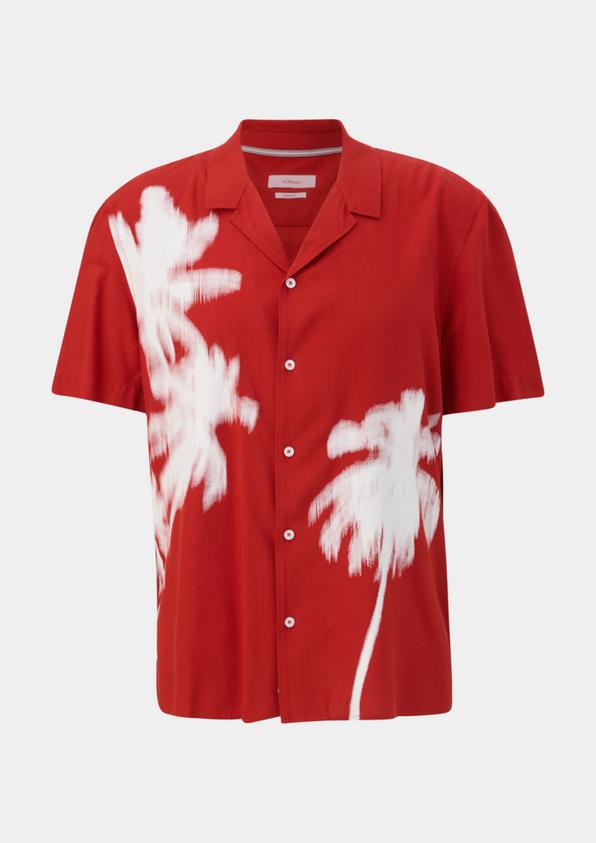 s.Oliver Relaxed: Hemd aus Viskose