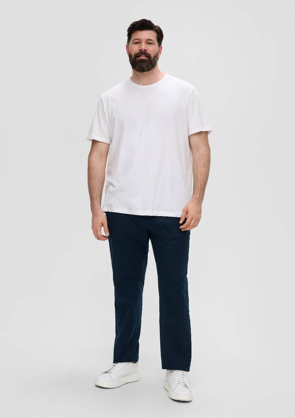 S.Oliver Relaxed: Hose Aus Leinenmix