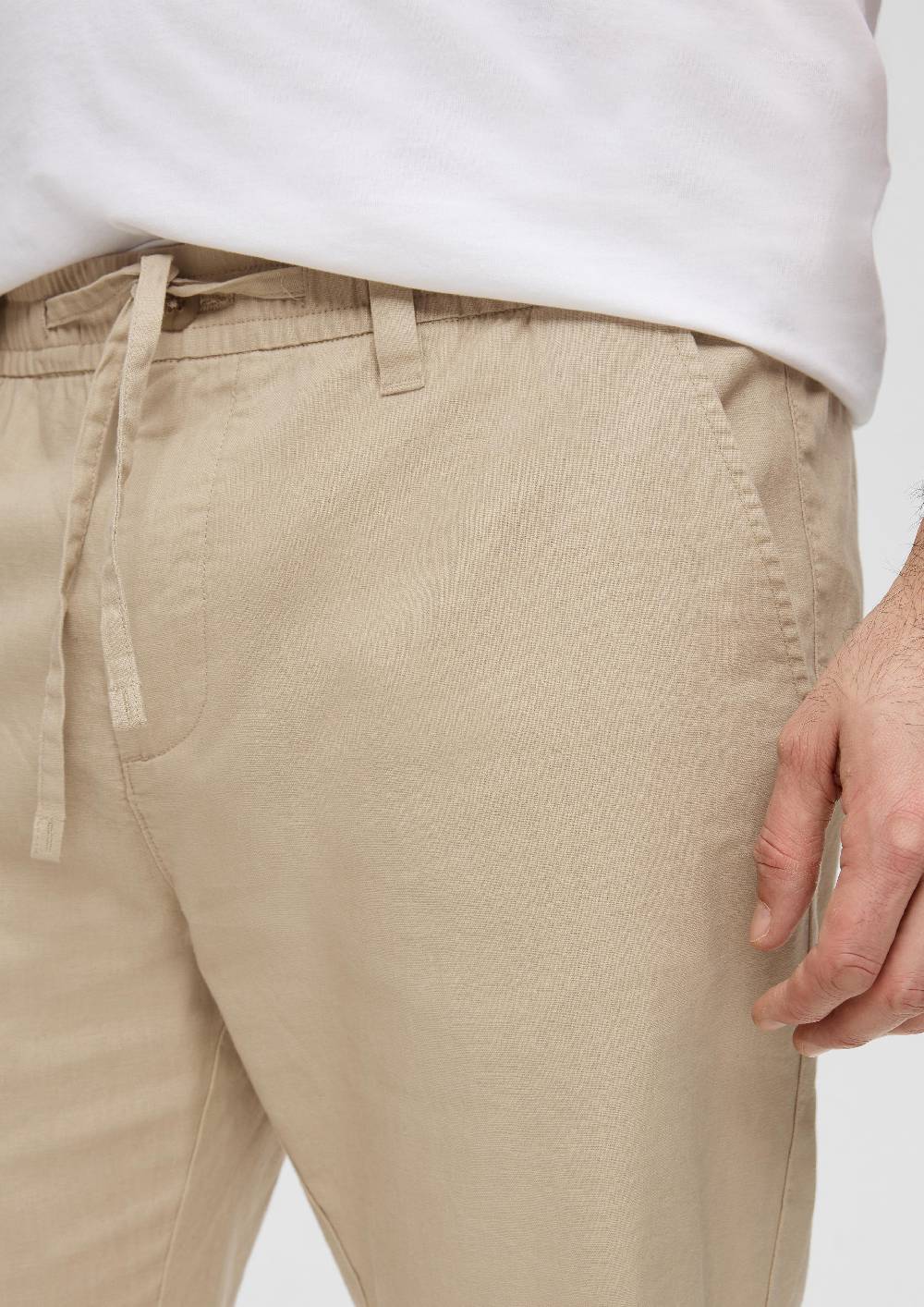 S.Oliver Relaxed: Hose Aus Leinenmix
