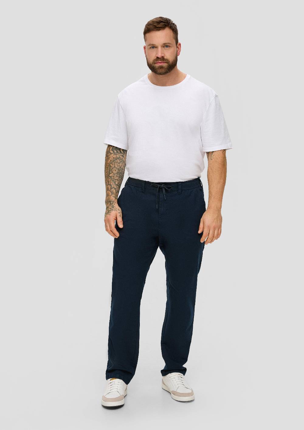 S.Oliver Relaxed: Hose Mit Tunnelzugbund