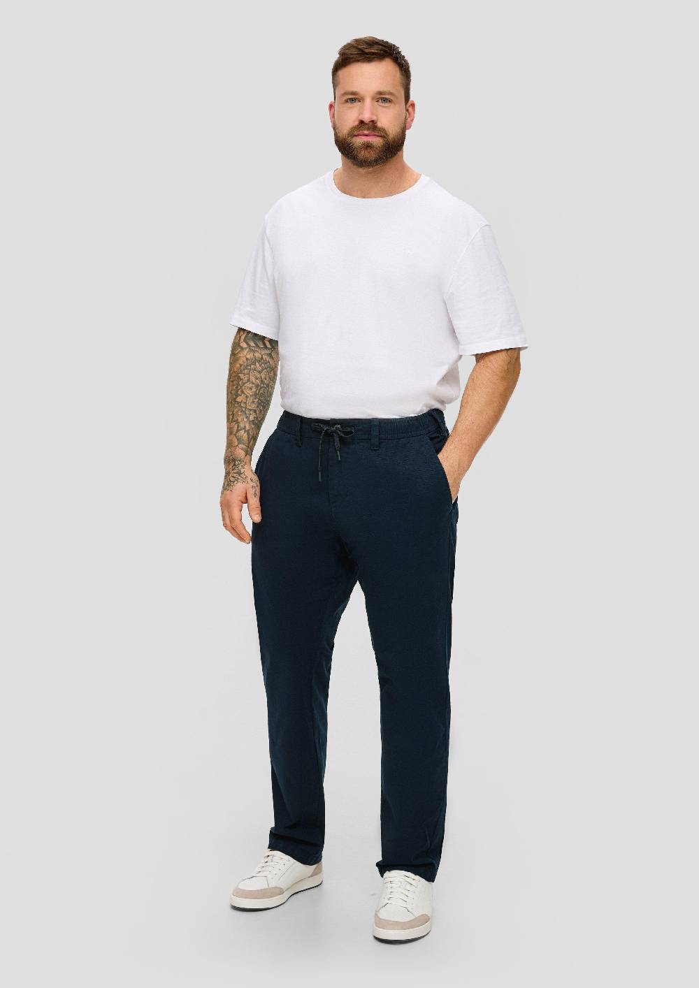 S.Oliver Relaxed: Hose Mit Tunnelzugbund