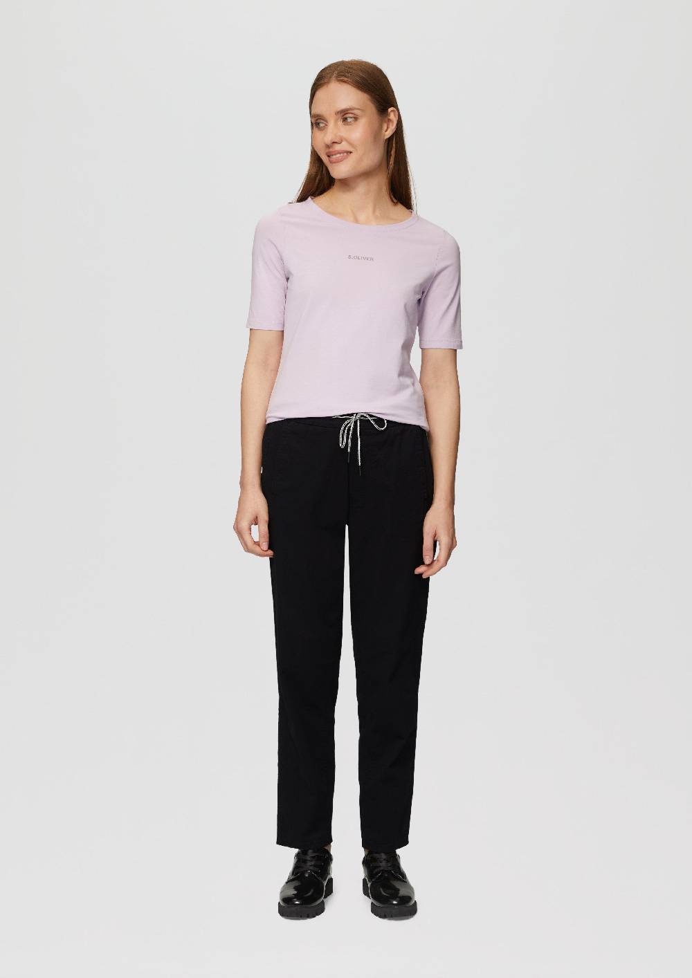 S.Oliver Relaxed: Jogg Pants Aus Baumwollstretch