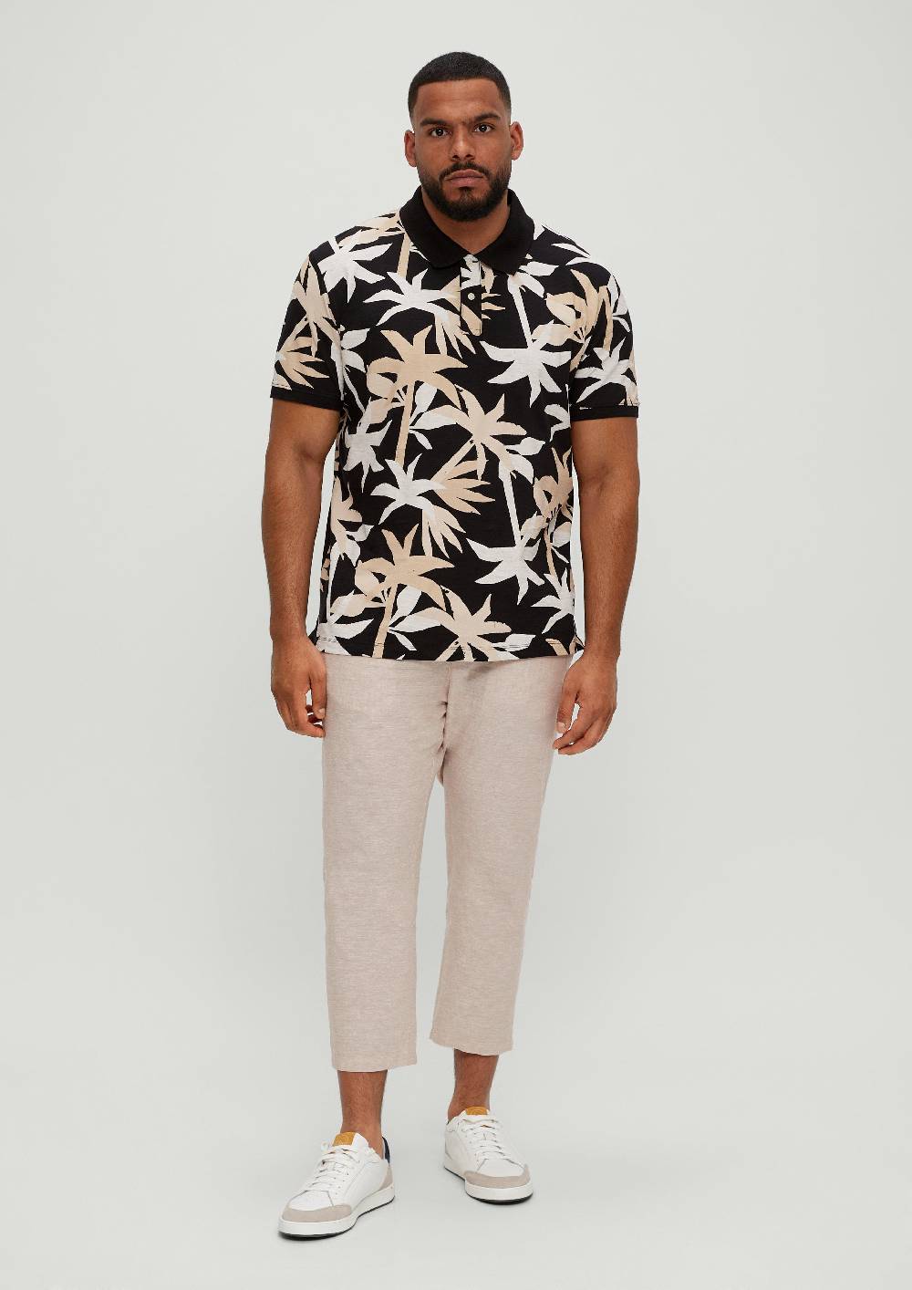 S.Oliver Relaxed: Jogger Aus Leinenmix