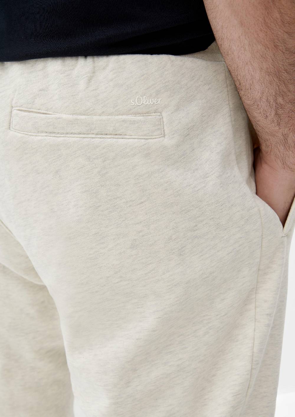 S.Oliver Relaxed: Jogginghose Aus Baumwollmix