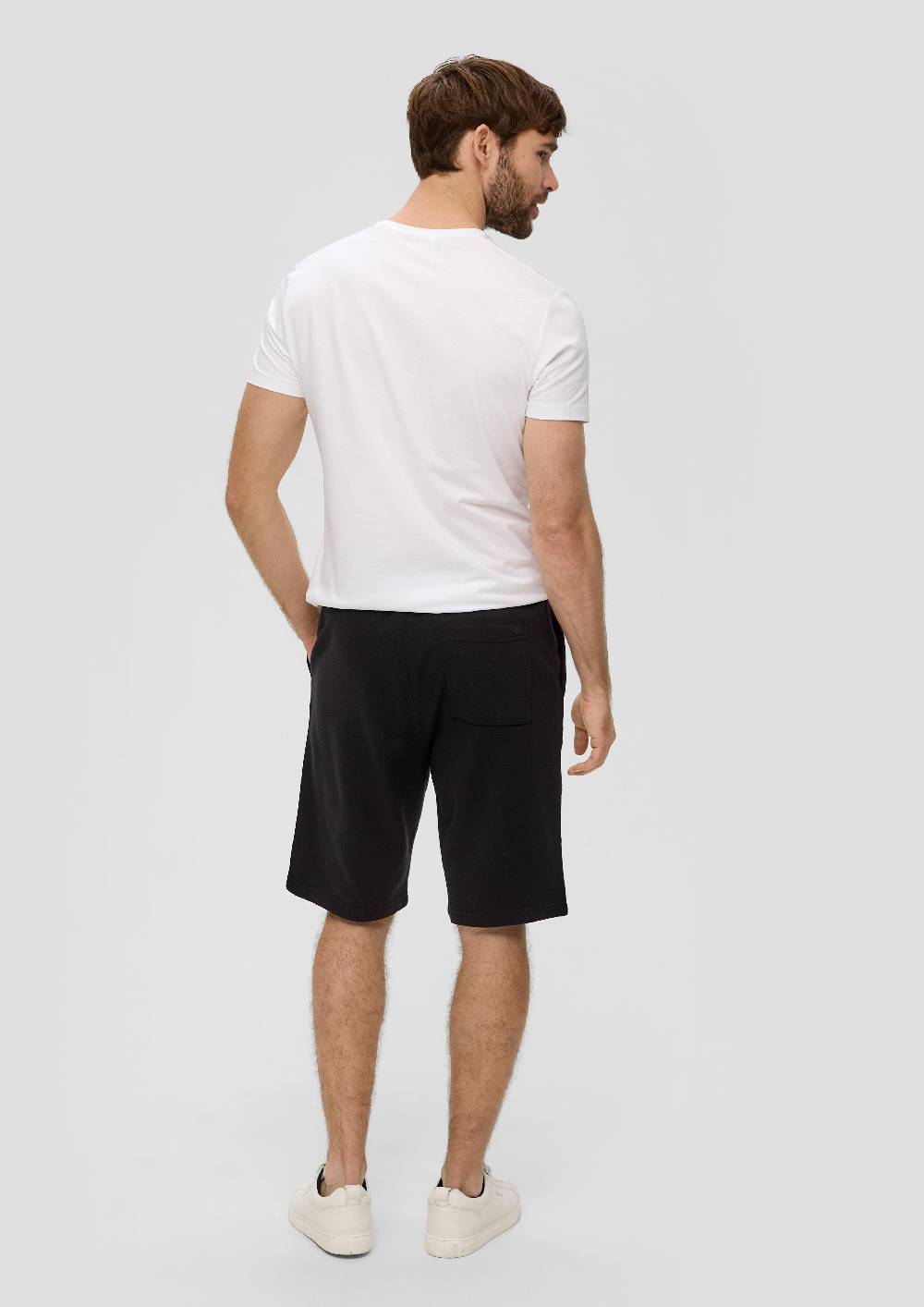 S.Oliver Relaxed: Sweat-Shorts Mit Elastikbund