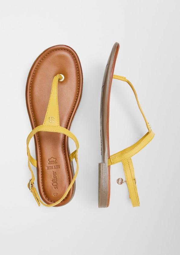 s.Oliver Riemchensandalen aus Echtleder