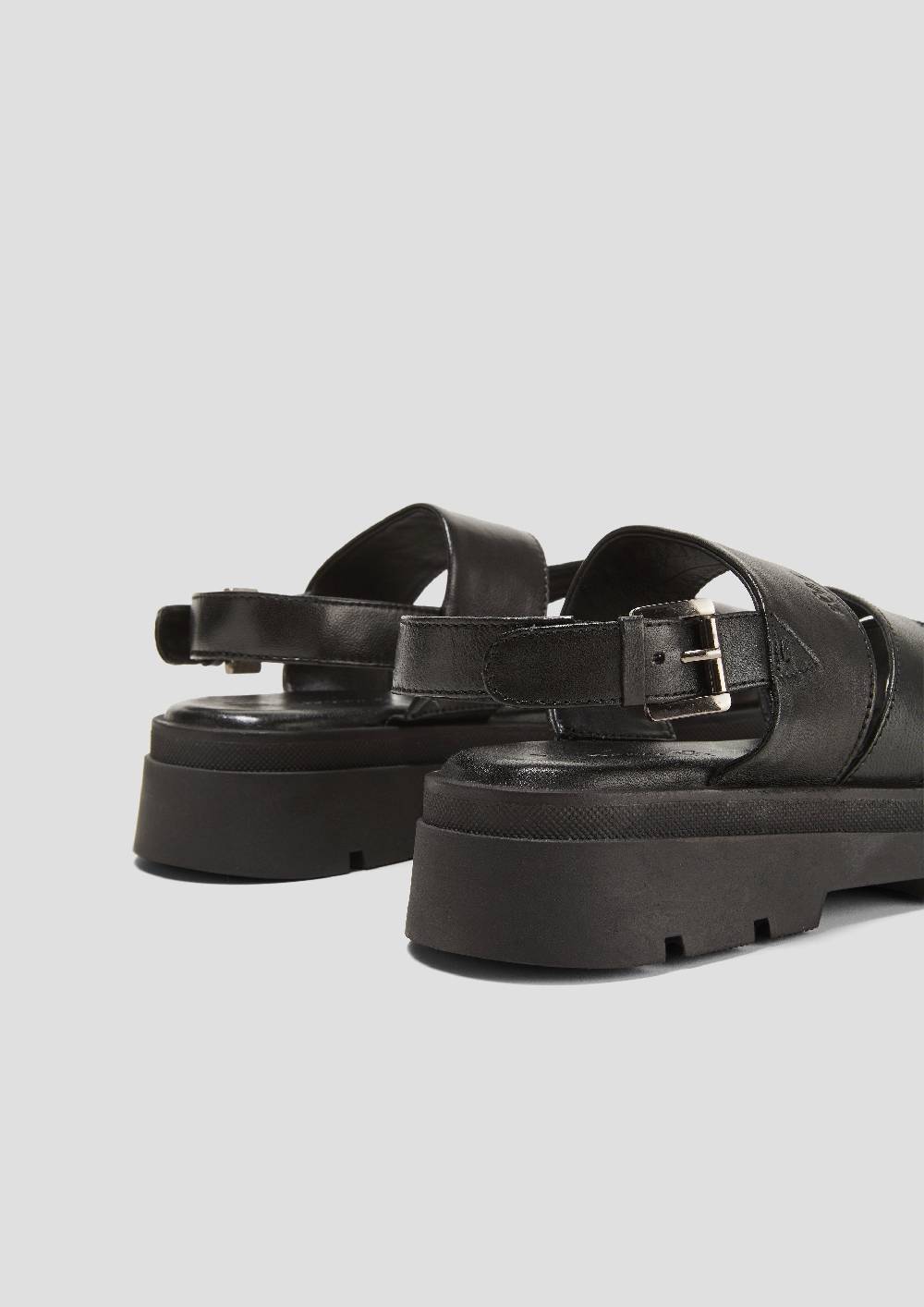 S.Oliver Riemchensandalen Aus Leder