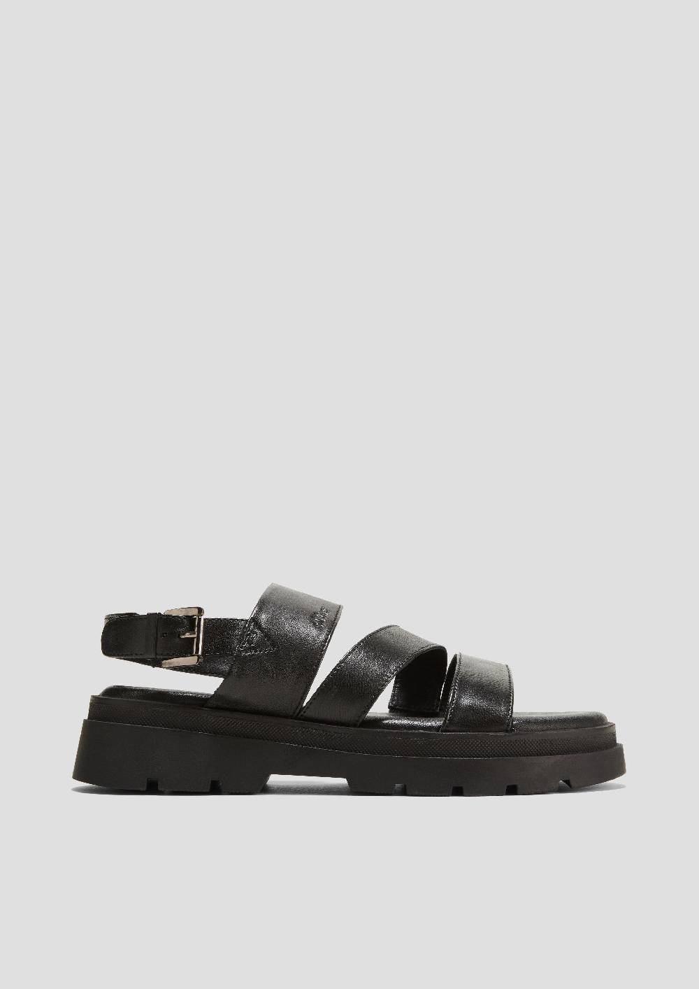 S.Oliver Riemchensandalen Aus Leder