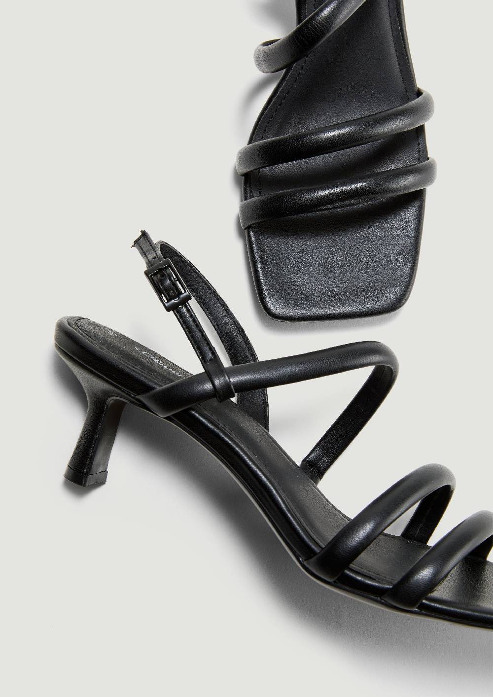 S.Oliver Riemen Sandalen Mit Pfennigabsatz