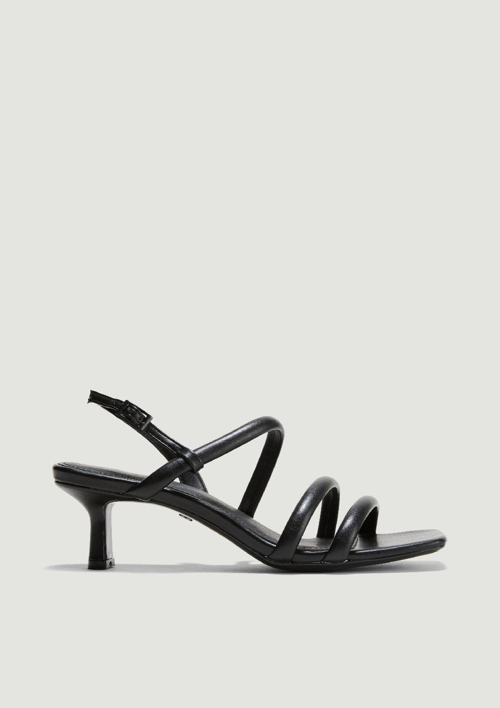 S.Oliver Riemen Sandalen Mit Pfennigabsatz