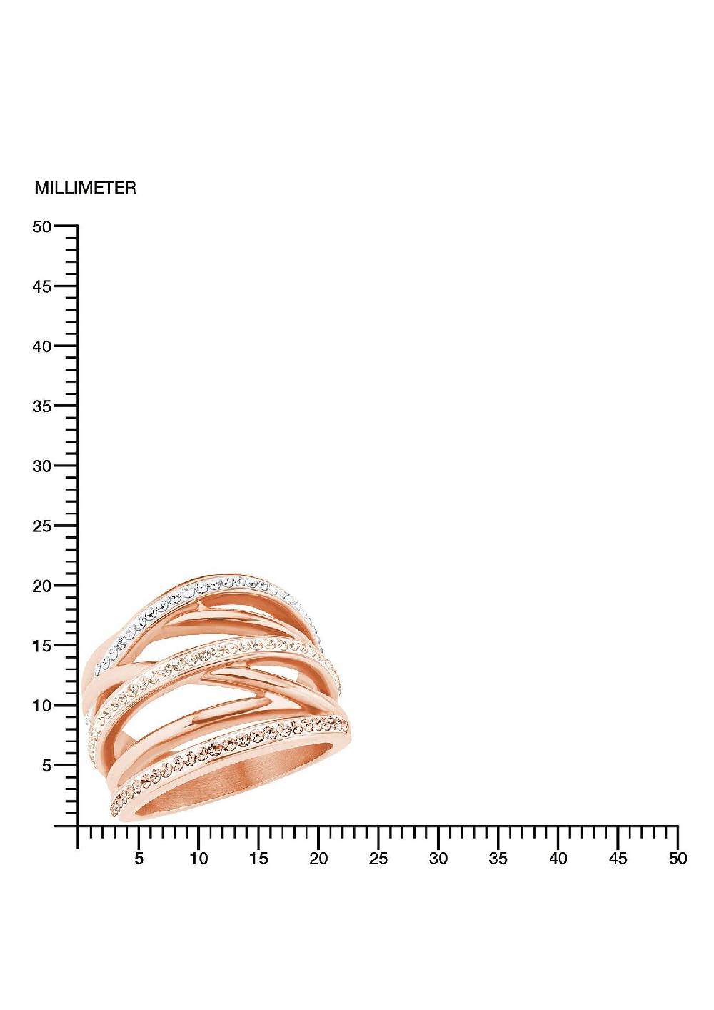 S.Oliver Ring IP ROSE Edelstahl