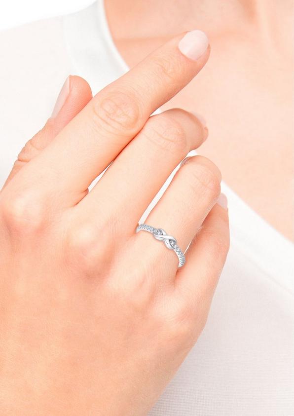 S.Oliver Ring Mit Infinity-Motiv