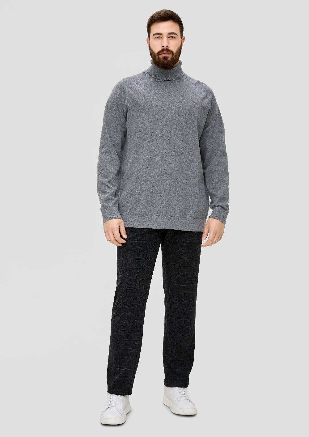 S.Oliver Rollkragenpullover Aus Baumwolle