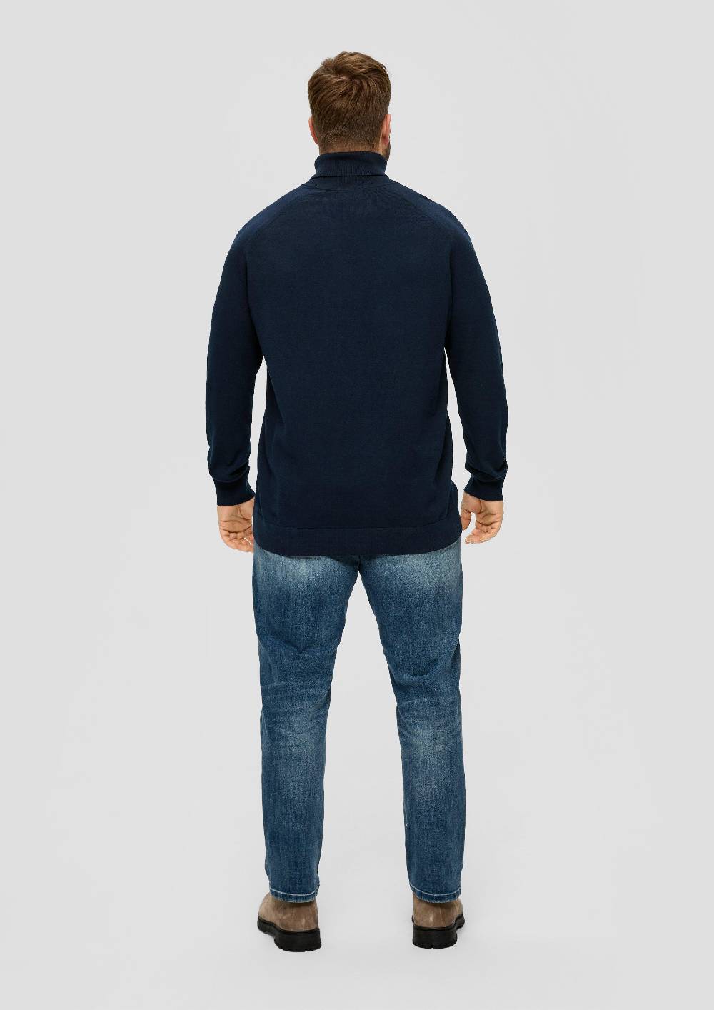 S.Oliver Rollkragenpullover Aus Baumwolle
