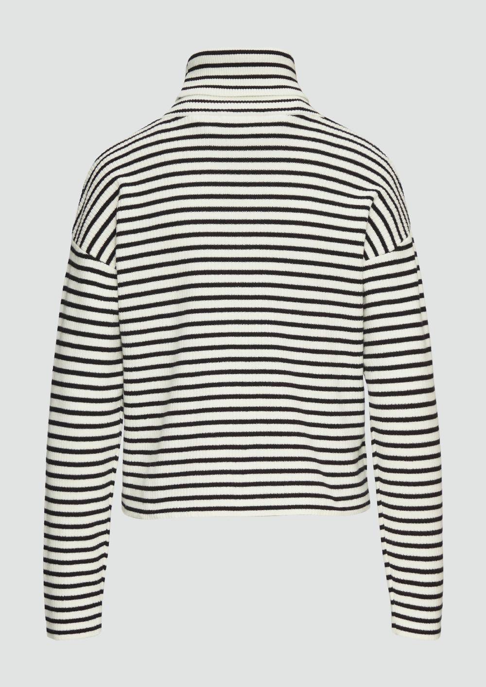 S.Oliver Rollkragenpullover Mit Rippstruktur