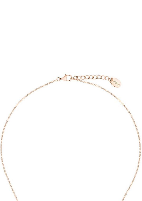 s.Oliver Rosévergoldete Kette aus Silber 925