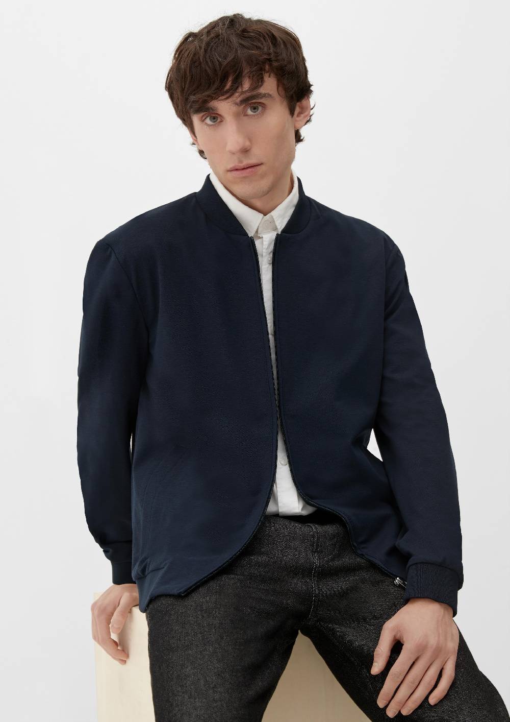 S.Oliver S.O JOGG: Bomberjacke Aus Stretch-Jersey