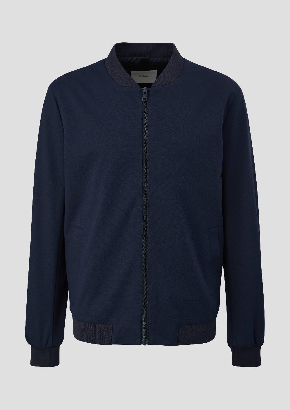 S.Oliver S.O JOGG: Bomberjacke Aus Stretch-Jersey