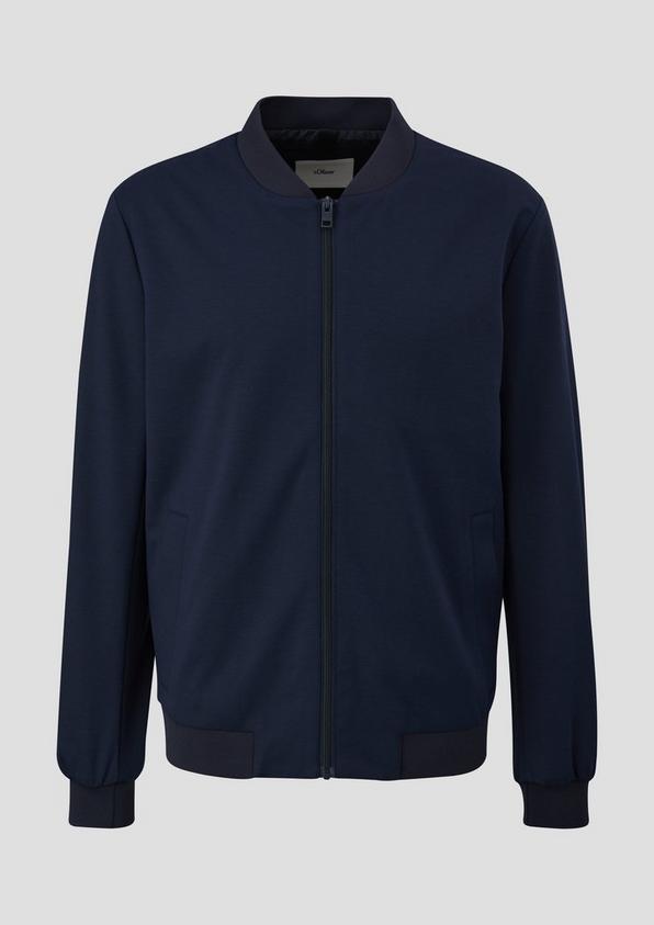 s.Oliver s.O JOGG: Bomberjacke aus Stretch-Jersey