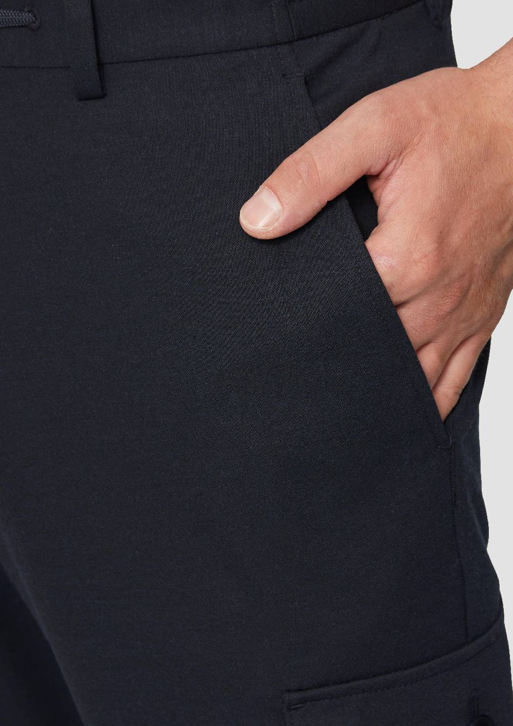 S.Oliver S.O JOGG: Cargohose Aus Piqué-Jersey