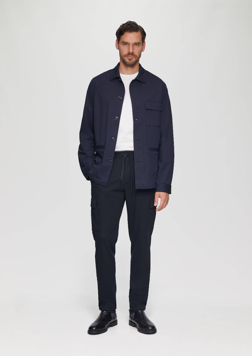 S.Oliver S.O JOGG: Cargohose Aus Piqué-Jersey