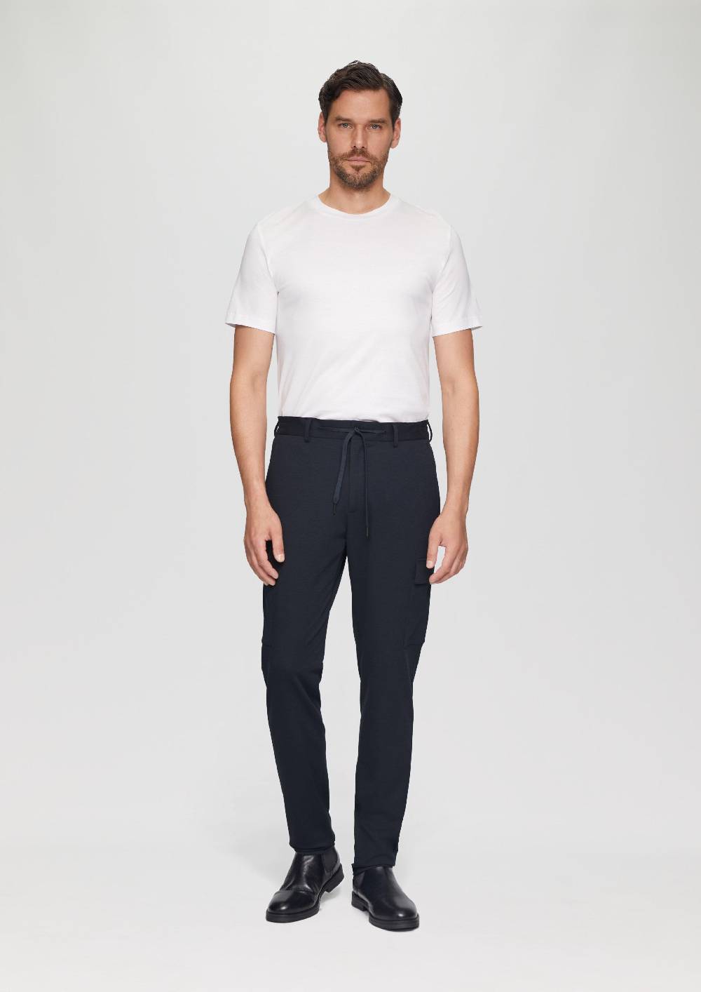 S.Oliver S.O JOGG: Cargohose Aus Piqué-Jersey